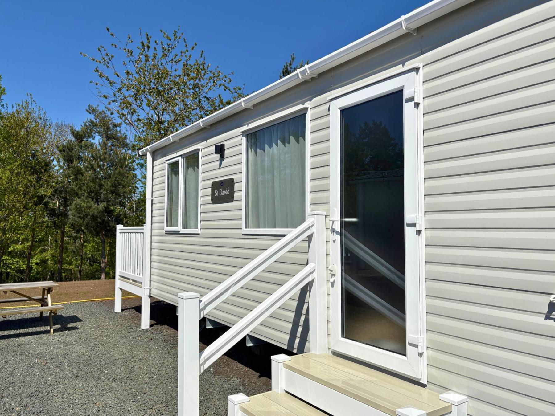 Linwater Caravan Park - Luxury Lodges And Static Caravans Near Edinburgh Newbridge  Exteriör bild